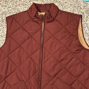 Quilted J Crew Vest